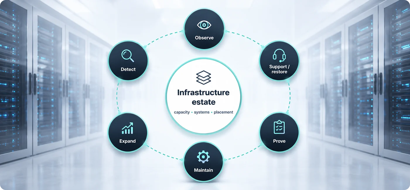 Infrastructure control and operating model